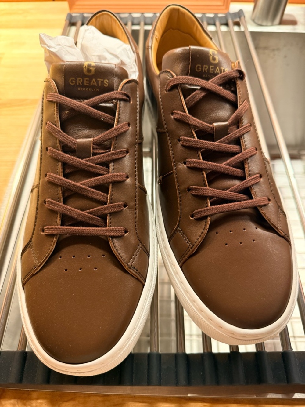 Men’s Greats Sneakers new never worn - Picture 6 of 7